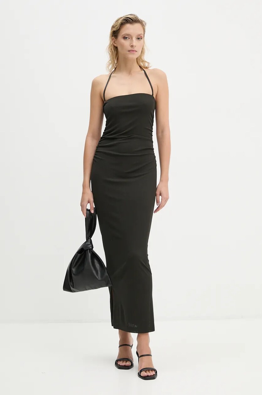 Nanushka dress VERITY black color NW24CRDR00399 at PRM US Nanushka dress VERITY black color NW24CRDR00399 at PRM US