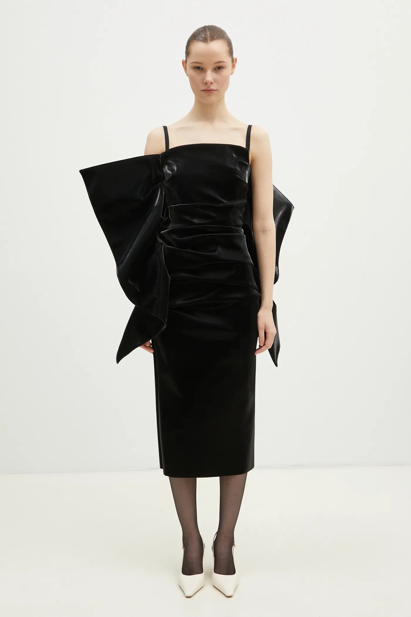 Sportmax dress Naro black color 2512621102600 at PRM US