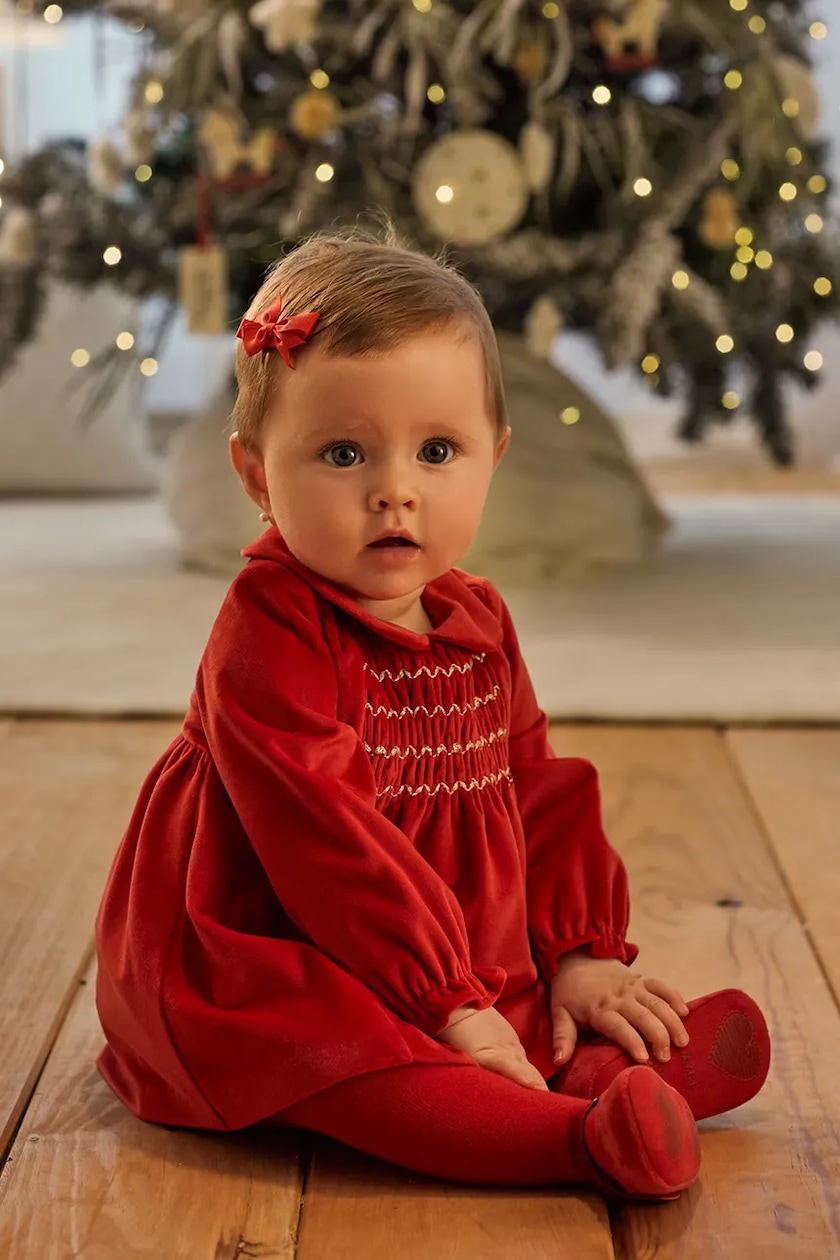 Primo Natale Neonato Completino Babbo Natale Completo Con