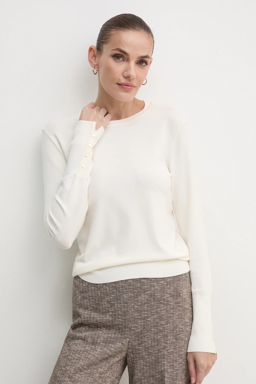 Maglione Donna UNITED COLORS OF BENETTON - In Lana 100%, Scollo A Barchetta, Morbido E Caldo - Foto 11