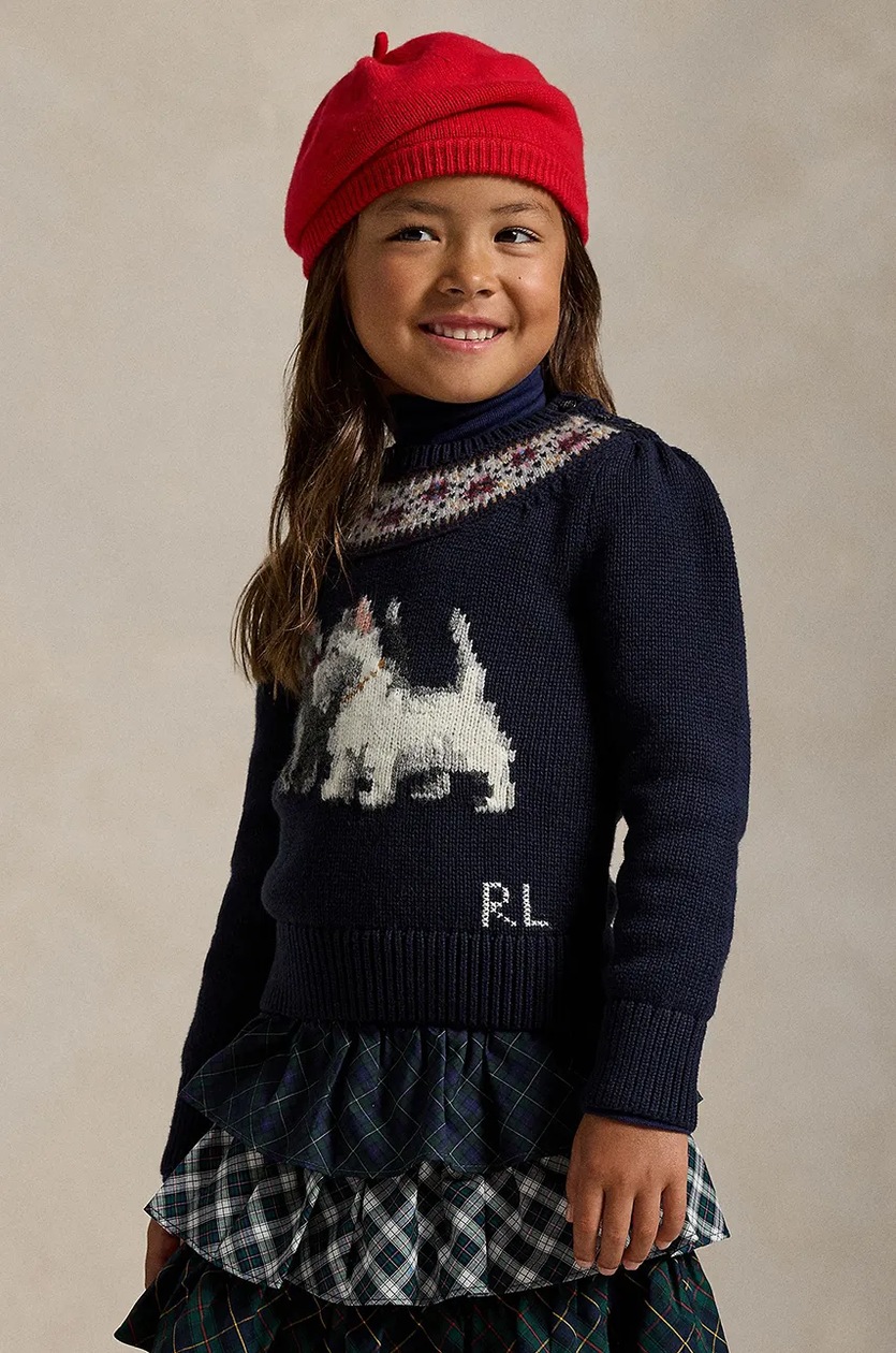 Polo Ralph Lauren maglione per bambini con misto lana ANSWEAR