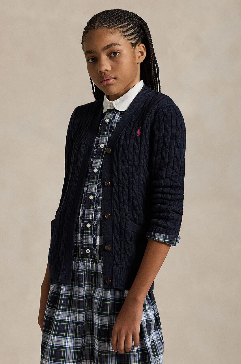 Cardigan Polo Ralph Lauren Bambina negozio online ANSWEAR