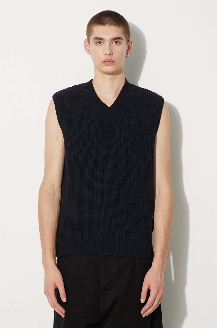 Carhartt WIP wool gilet Marlon Vest Sweater PRM EU