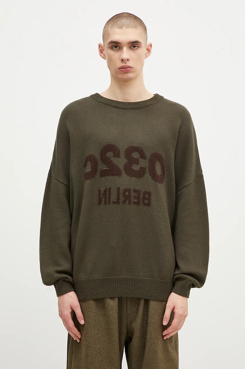 Barbour sweater mens Green sales