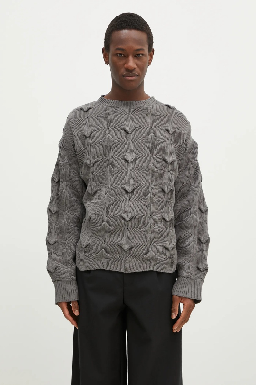 Y/Project mohair blend sweater PARIS' BEST JACQUARD PULLOVER