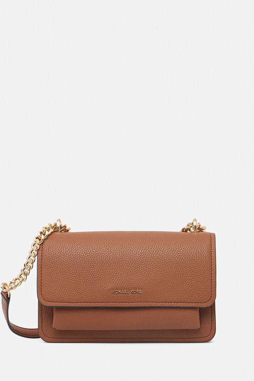 ミンク MICHAEL Michael Kors geantă de piele LAILA culoarea maro
