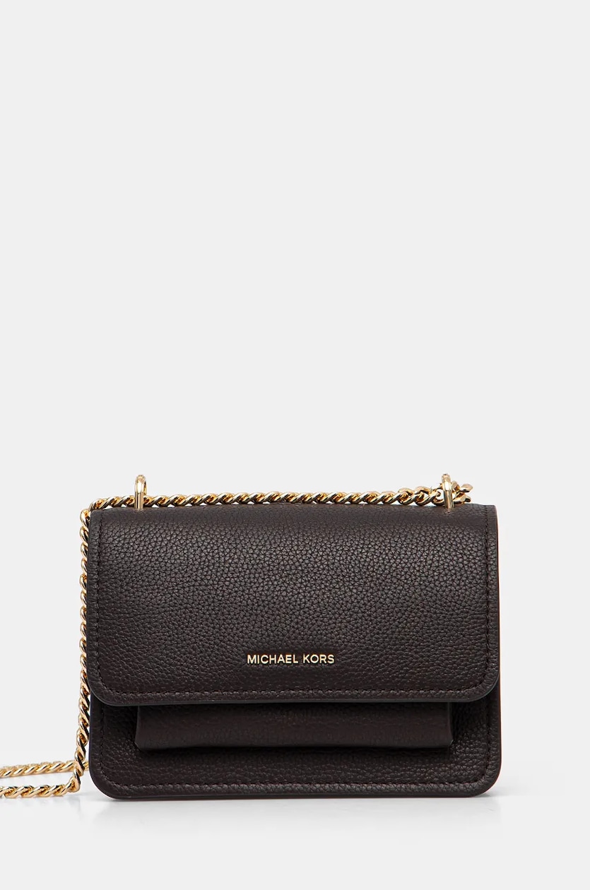 MICHAEL Michael Kors poseta de piele culoarea maro, 32T4GC7C1T | ANSWEAR.ro