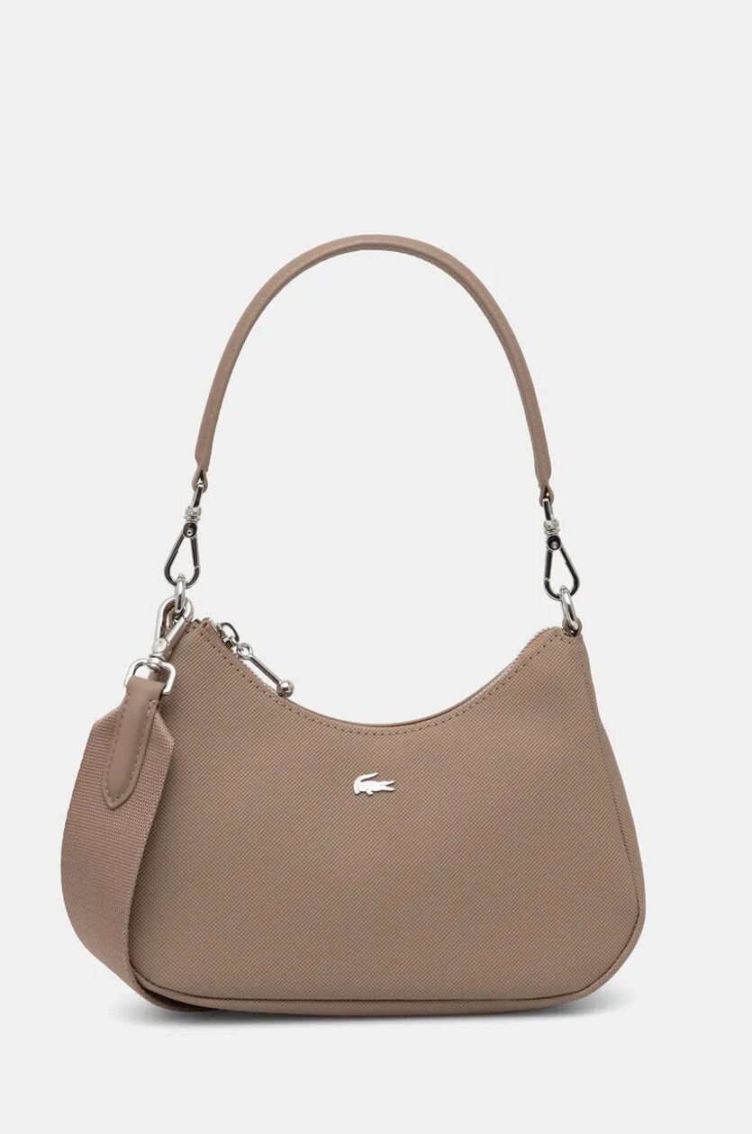 Lacoste handbag beige color NF4756DZ