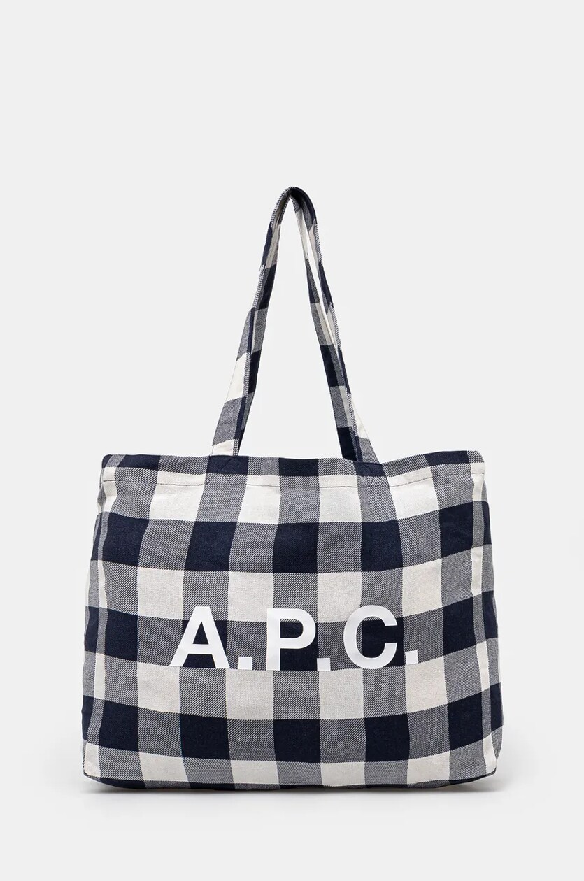 A.P.C. handbag Shopping Diane navy blue color COGZX M61443