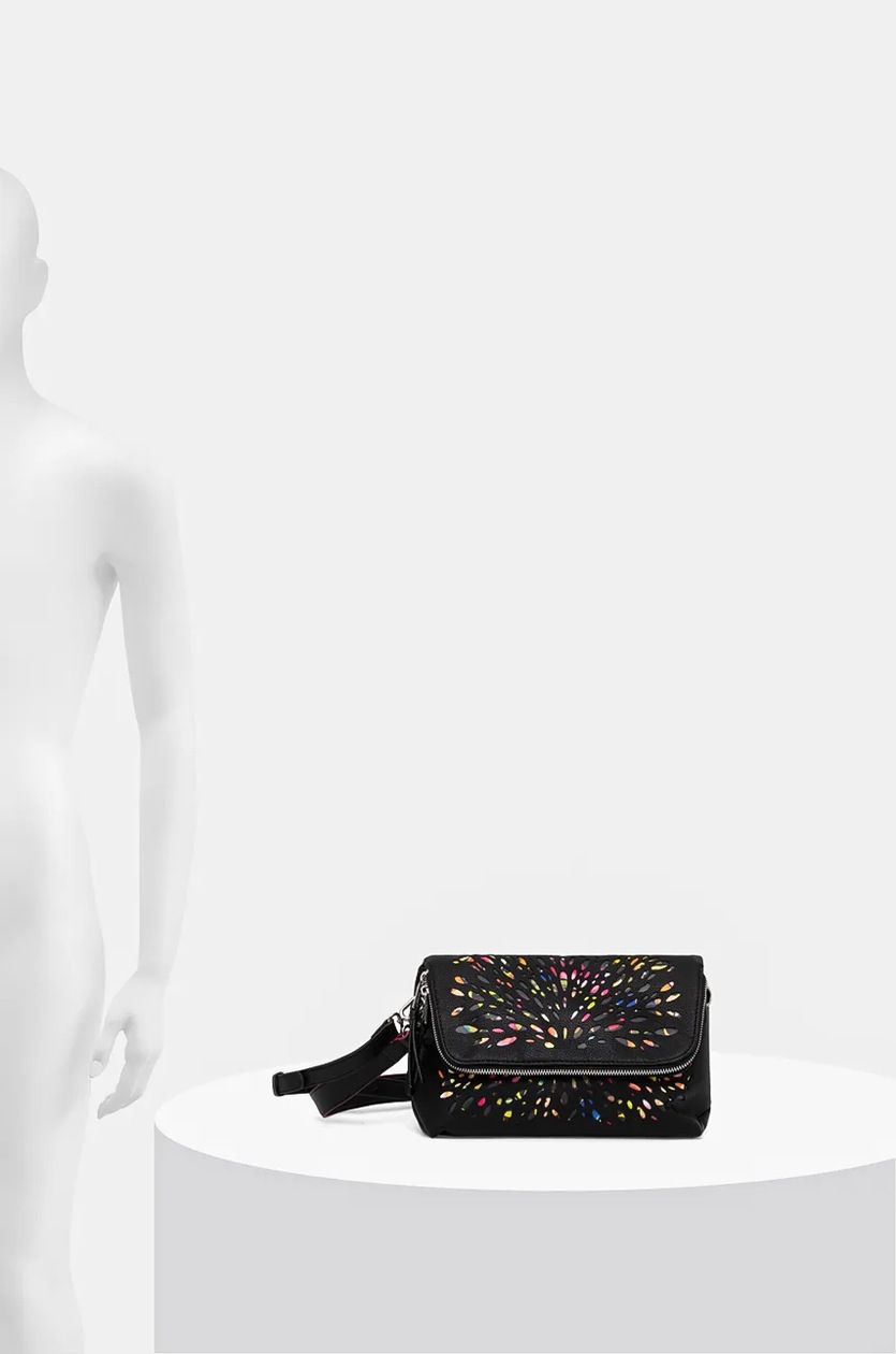 Desigual torebka BLACKWELL VENECIA 3.0 kolor czarny 24WAXP88