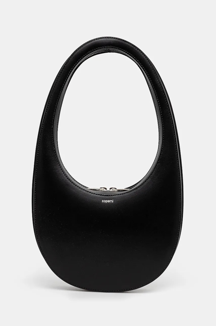 Coperni leather handbag Swipe Bag black color COPBA01405 at Coperni leather handbag Swipe Bag black color COPBA01405 at