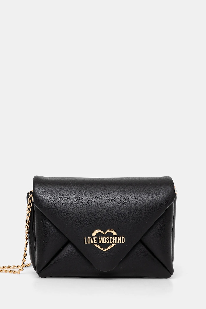 Love moschino chain crossbody bag sales