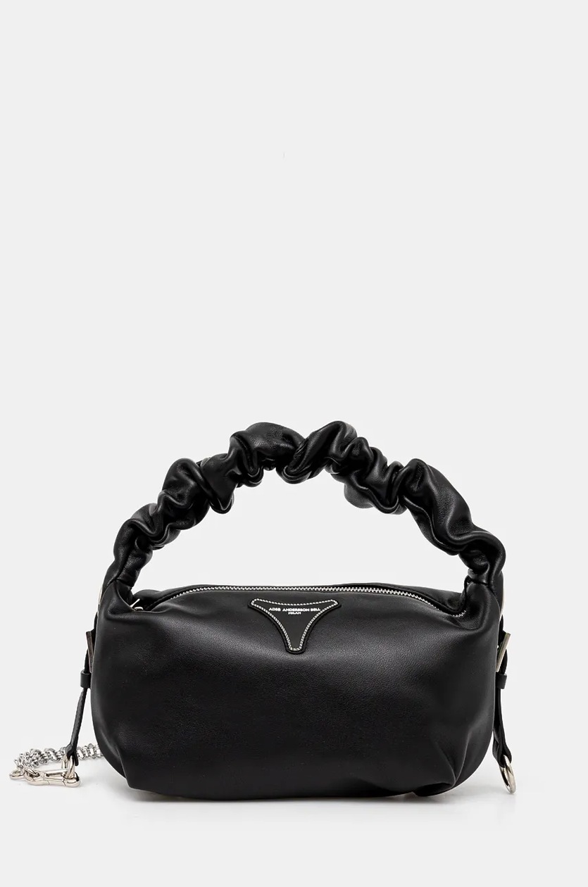 【Anderson Bell】Small Dumpling Leather Bag SMALL DUMPLING LEATHER BAG aaa400w(BLACK) – Andersson Bell