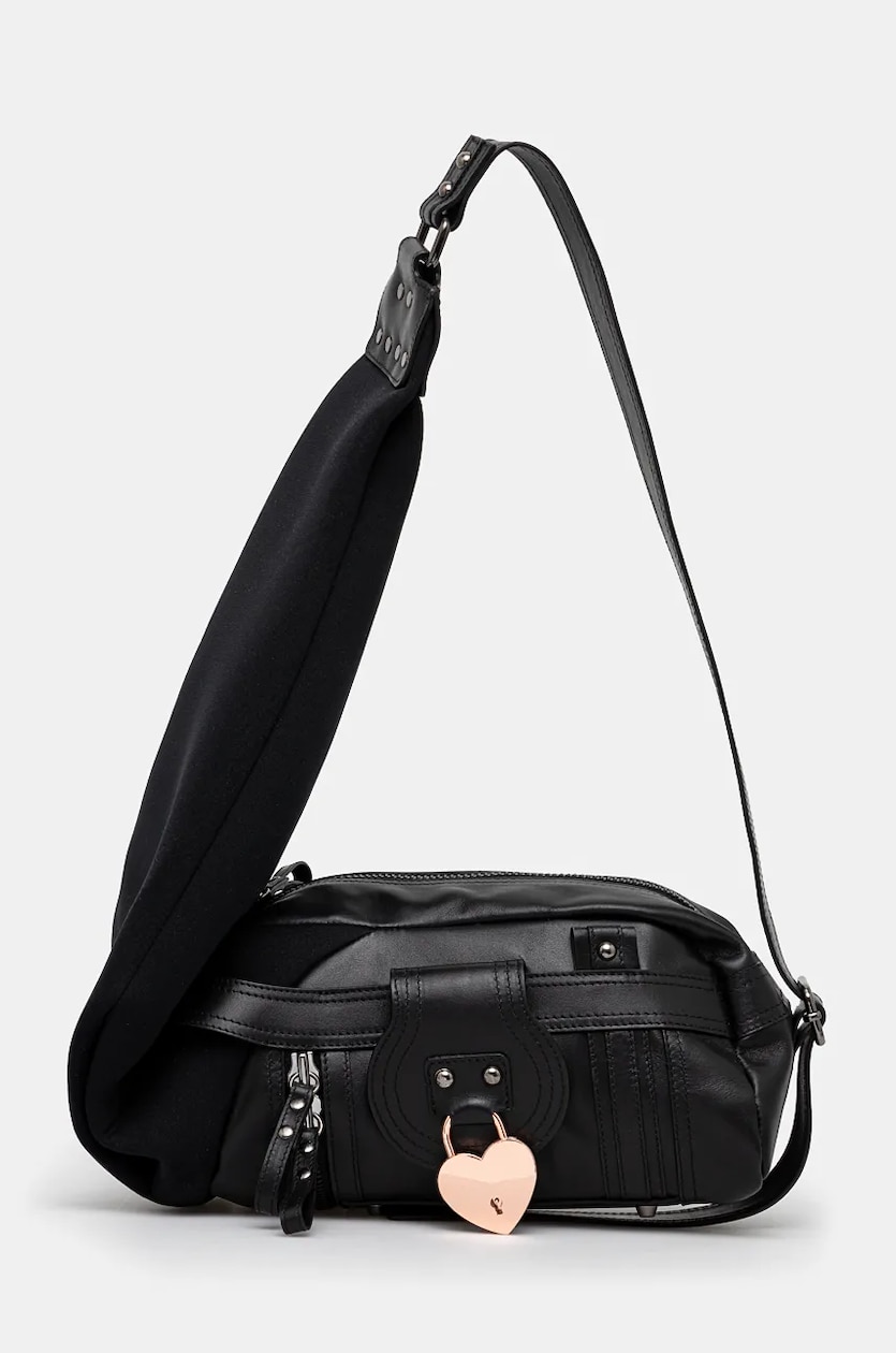 Ottolinger handbag Mini Neoprene Leather Bag black color Ottolinger handbag Mini Neoprene Leather Bag black color