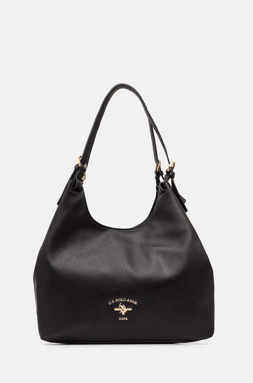 Τσάντα Polo Stanford χρώμα: μαύρο, BIUSS8372WVP