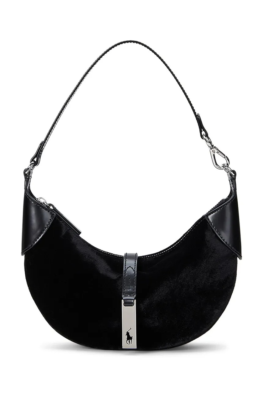 ハンドバッグ POLO RALPH LAUREN Woman Handbag Black 428977210 001 Polo Ralph Lauren leather handbag black color at PRM US