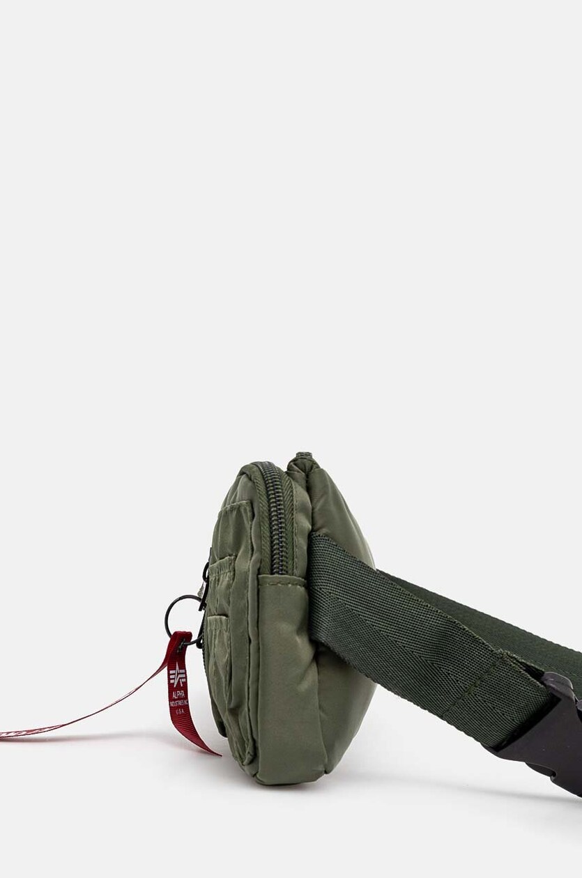 Alpha Industries waist pack green color 128928 at PRM US