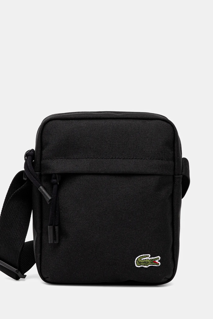 ハンドバッグ Lacoste Izzie Nylon Mini Cross Bucket Bag Black Color Lacoste nylon cross-body bag in black | ASOS