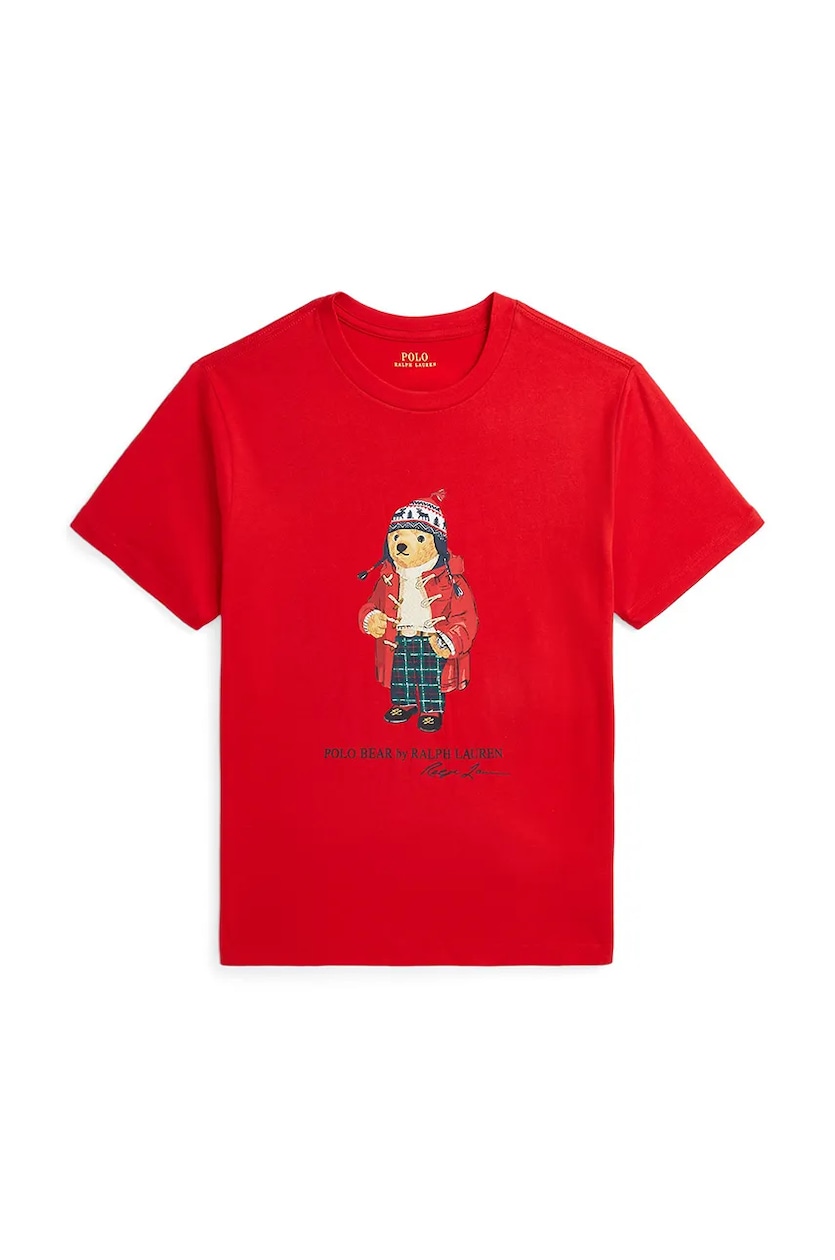 Polo Ralph Lauren t-shirt in cotone per bambini