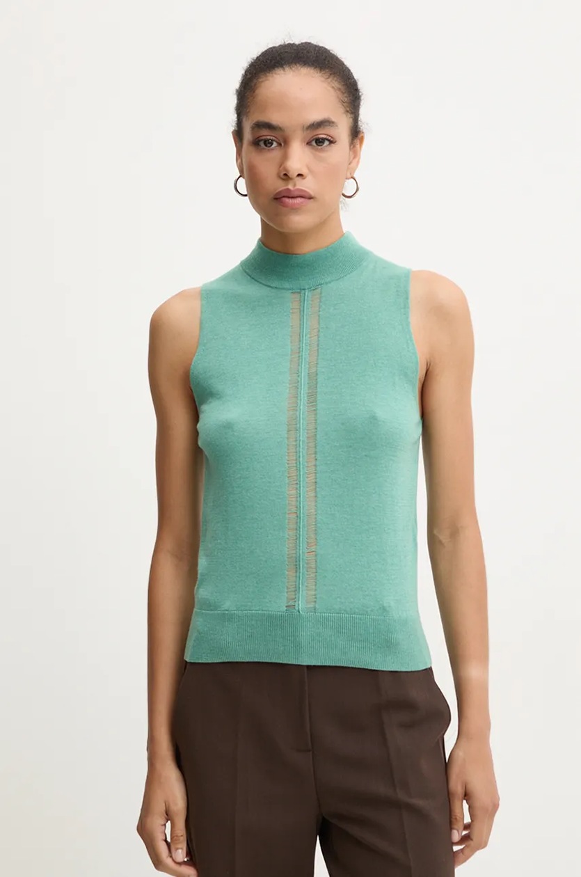 トップス iro IRO top jedwabny kolor szary | Answear.com