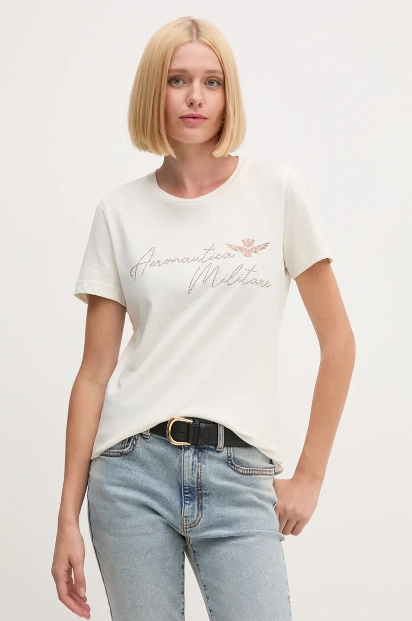 Aeronautica Militare t shirt in cotone ANSWEAR