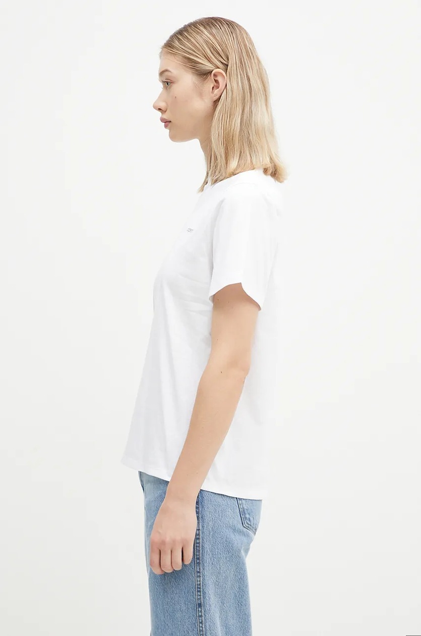 Coperni cotton t-shirt Logo Boxy women's white color