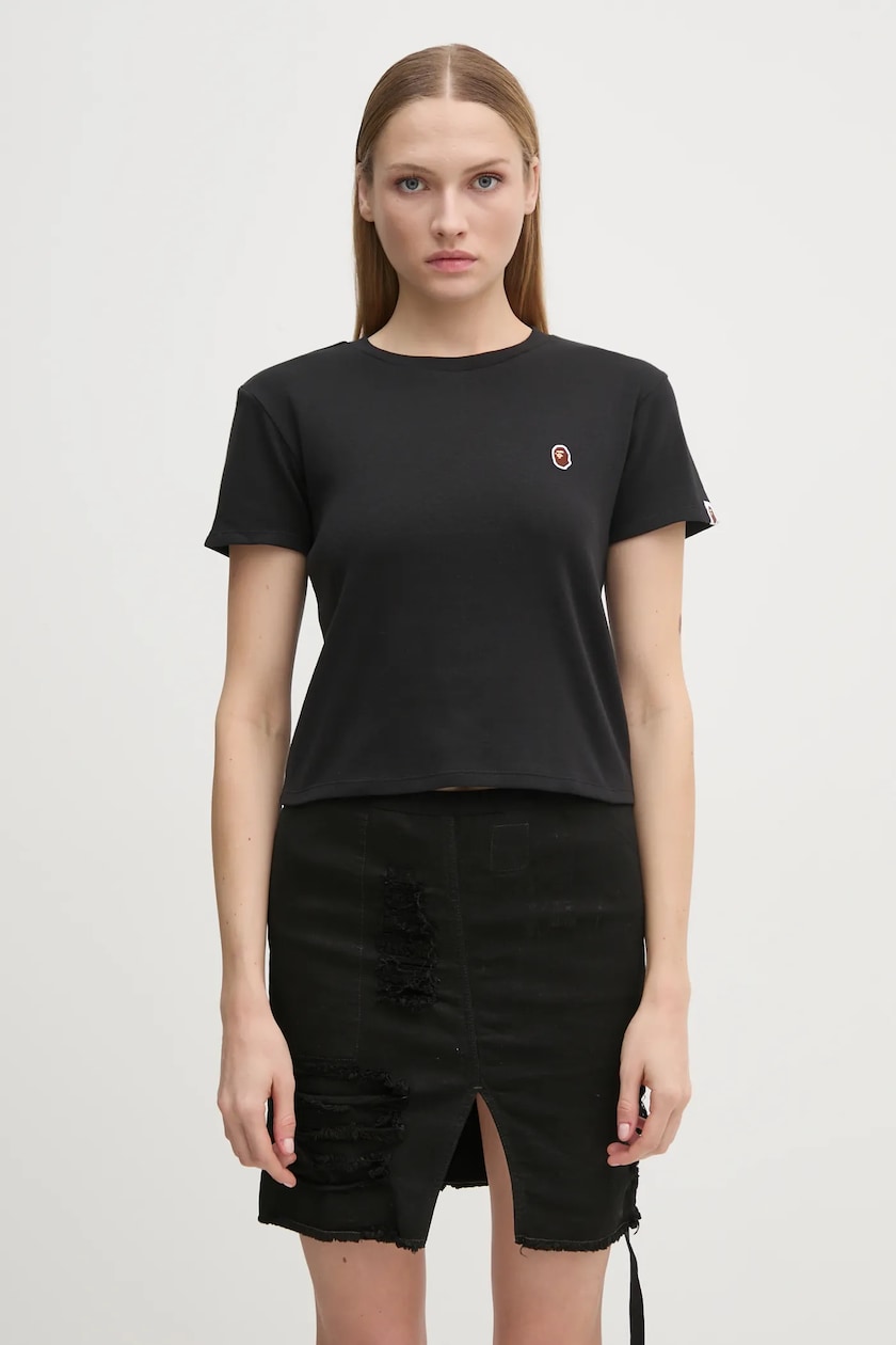 A Bathing Ape cotton t-shirt BABY LISA ON BAPE TEE women's A Bathing Ape cotton t-shirt BABY LISA ON BAPE TEE women's
