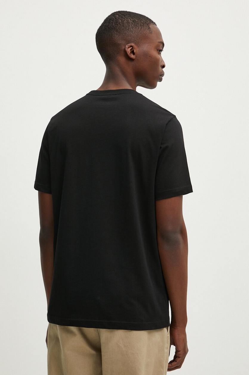 PS Paul Smith t-shirt bawełniany męski kolor czarny z