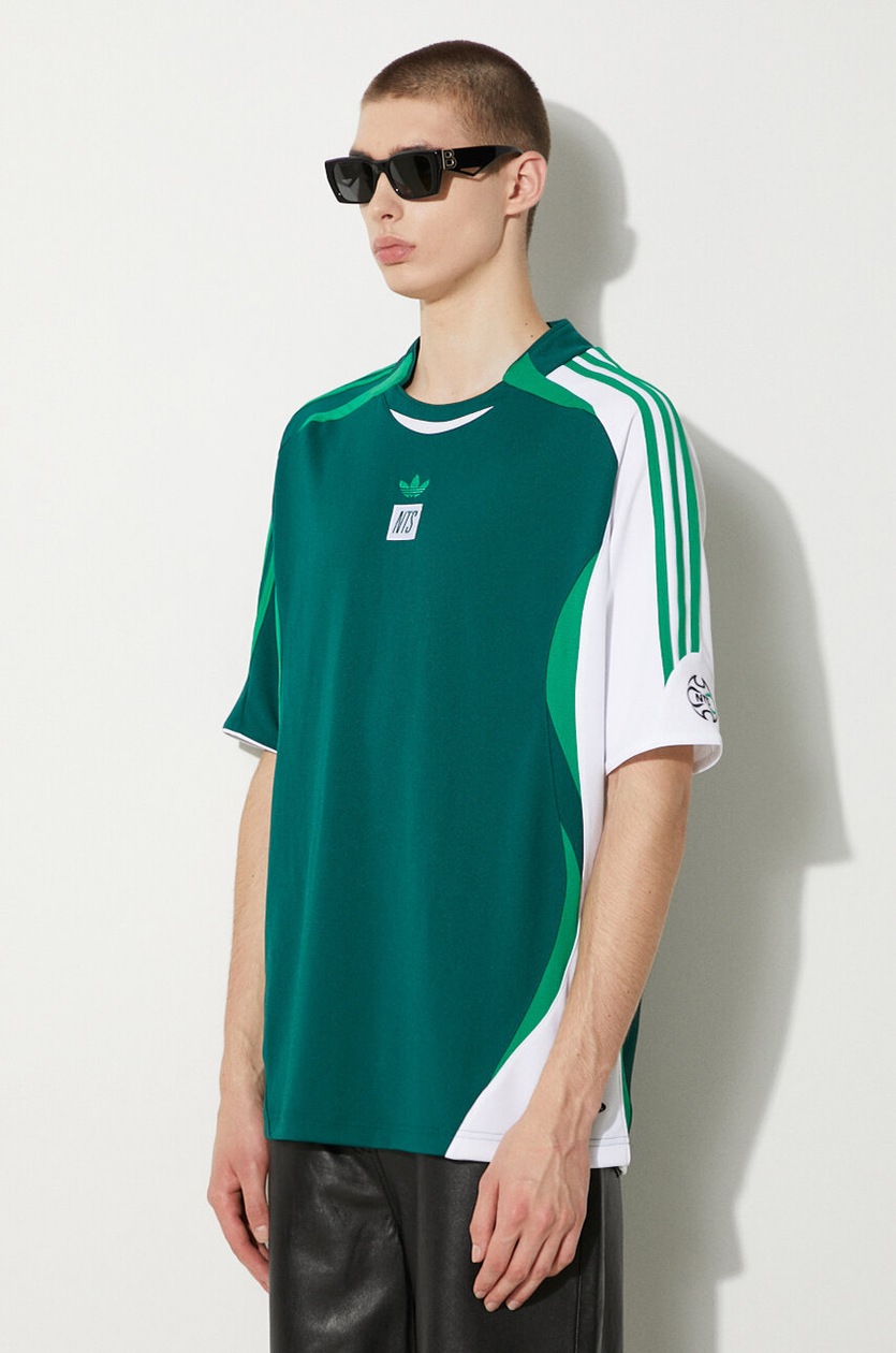 adidas Originals t-shirt adidas x NTS Radio Jersey 2 men's green