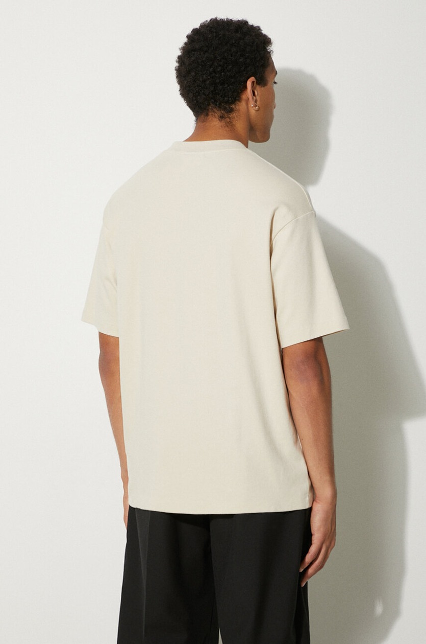 Drôle de Monsieur t-shirt bawełniany Slogan Classique męski
