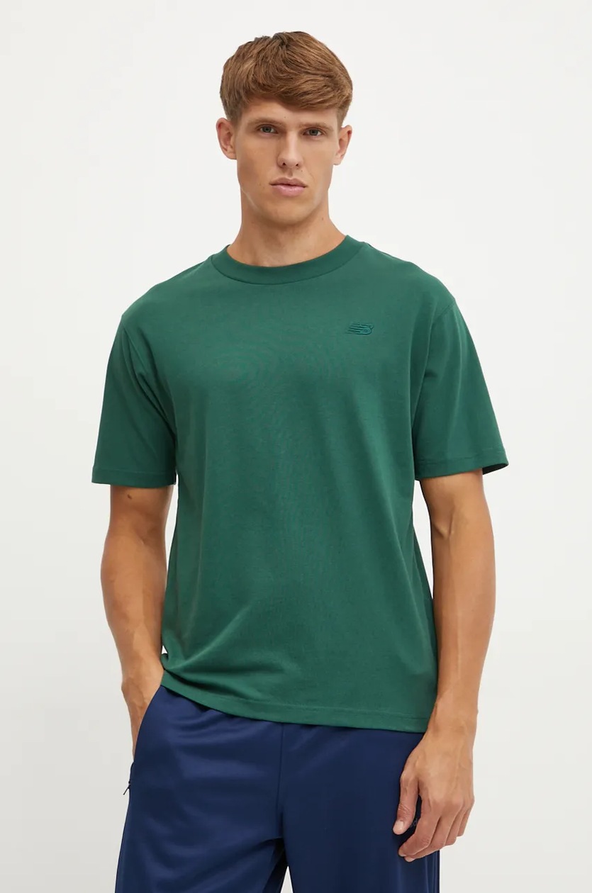 Tシャツ・カットソー ENGINEERED GARMENTS Men T Shirts 23S1H010 GREEN New Balance cotton t-shirt Athletics Premium Logo men's