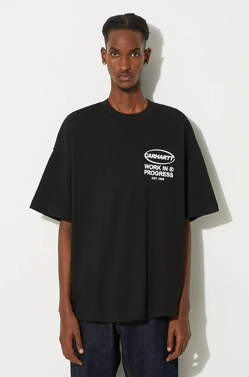 Carhartt WIP cotton t-shirt S/S Body Of Work PRM EU Carhartt WIP cotton t-shirt S/S Body Of Work PRM EU