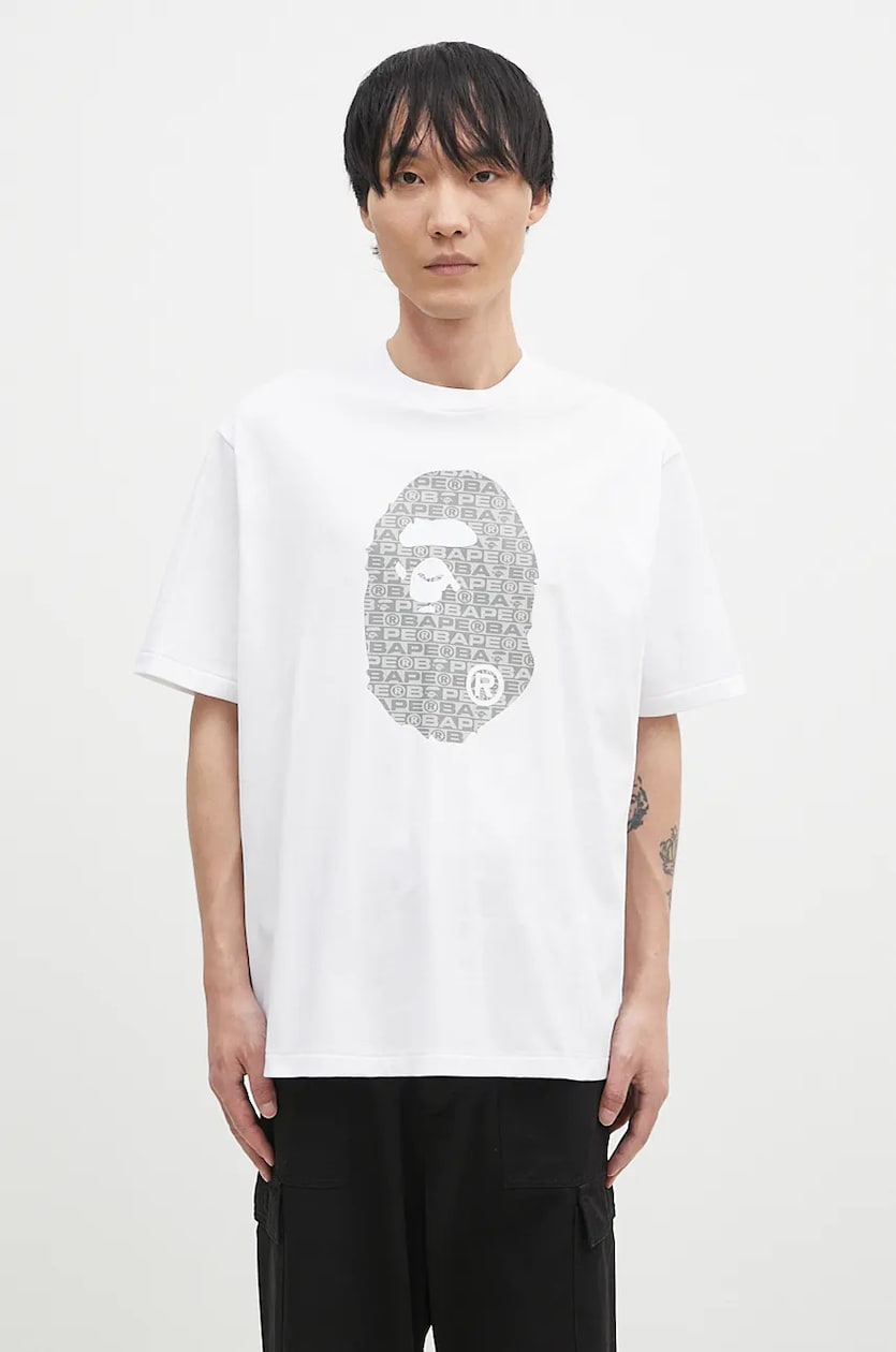 A Bathing Ape cotton t-shirt LUX SPORT PATTERN APE HEAD A Bathing Ape cotton t-shirt LUX SPORT PATTERN APE HEAD