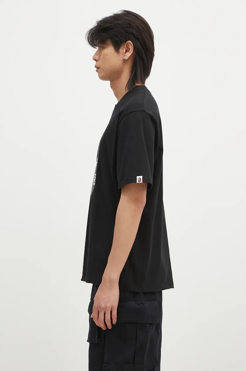 A Bathing Ape cotton t-shirt LUX SPORT PATTERN APE HEAD