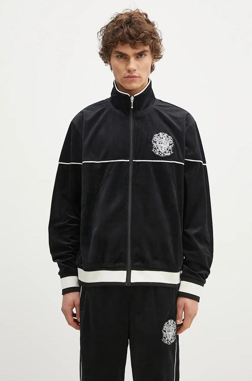 Mens velour sweatshirt hotsell