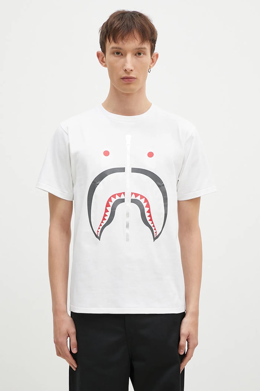 A Bathing Ape cotton t-shirt Shark PRM EU A Bathing Ape cotton t-shirt Shark PRM EU