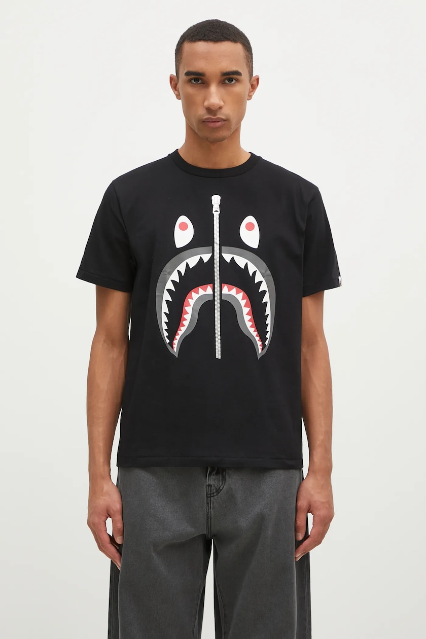 A Bathing Ape cotton t shirt Shark PRM EU