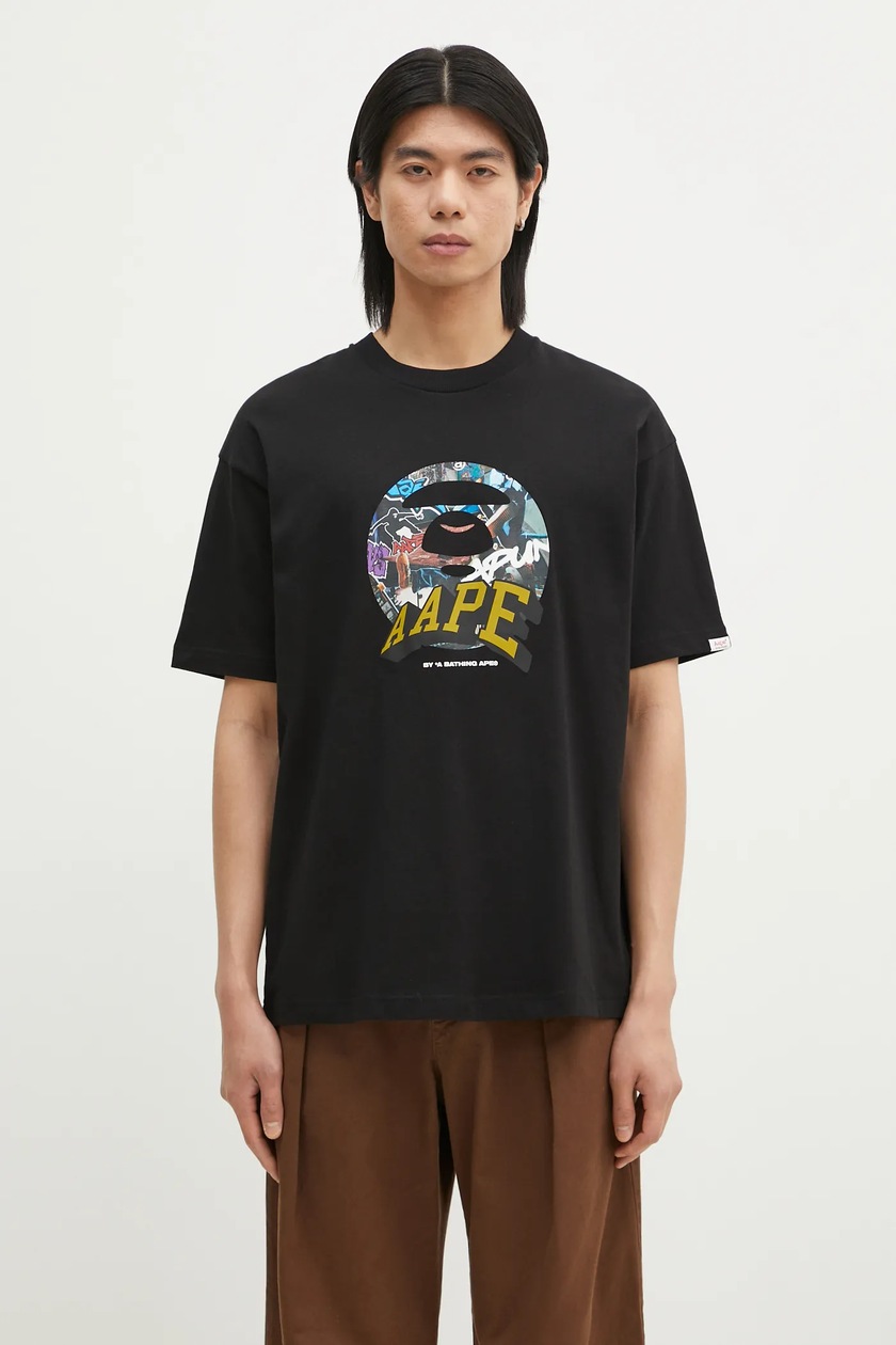 NEIL BARRETT クルネック Tシャツ 半袖 MY70222AY522 100N Neil Barrett cotton t-shirt Slim Dropped Shoulder Bicolor PRM EU