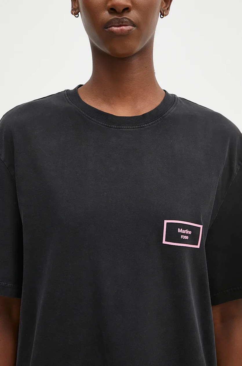 Martine Rose t-shirt Classic T-Shirt black color smooth