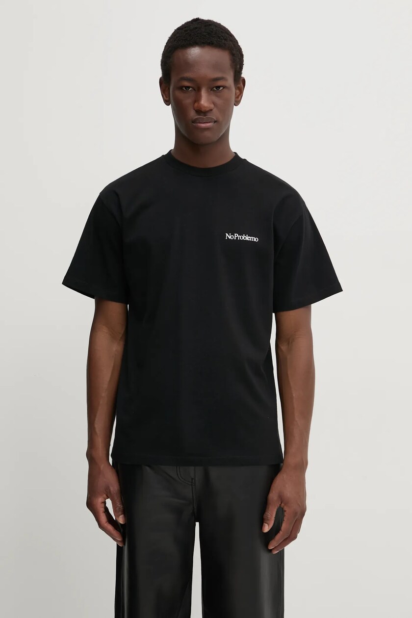 Y/Project cotton t-shirt EVERGREEN PINCHED LOGO T-SHIRT PRM EU