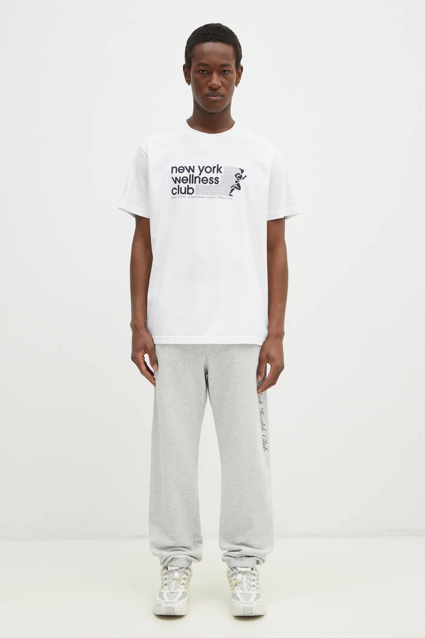 Sporty & Rich cotton t-shirt USA Wellness Club PRM EU