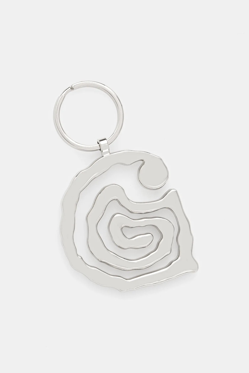 23AW「KENZO」Logo Charm Key Holder KENZO VERDY MARKET' key holder in leather | KENZO