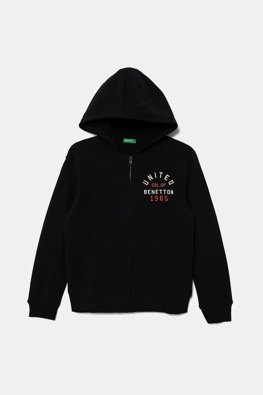 Felpa Con Cappuccio United Colors Of Benetton Per Bambini - Cotone Comfort - Foto 9