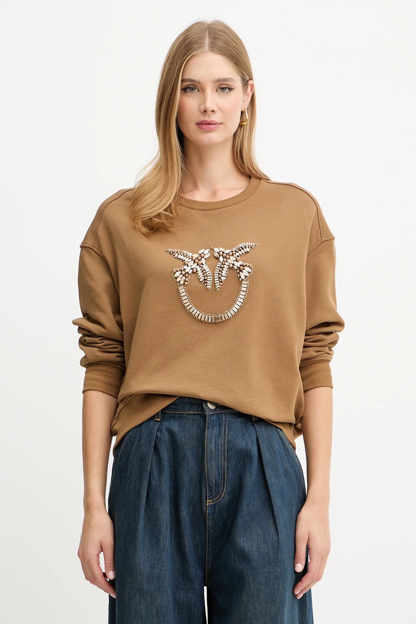 Pinko felpa in cotone