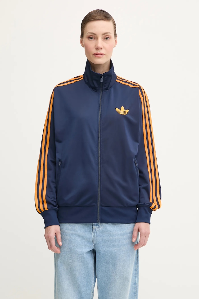 adidas Originals velvet sweatshirt 70s Velour Tracktop PRM EU adidas Originals velvet sweatshirt 70s Velour Tracktop PRM EU