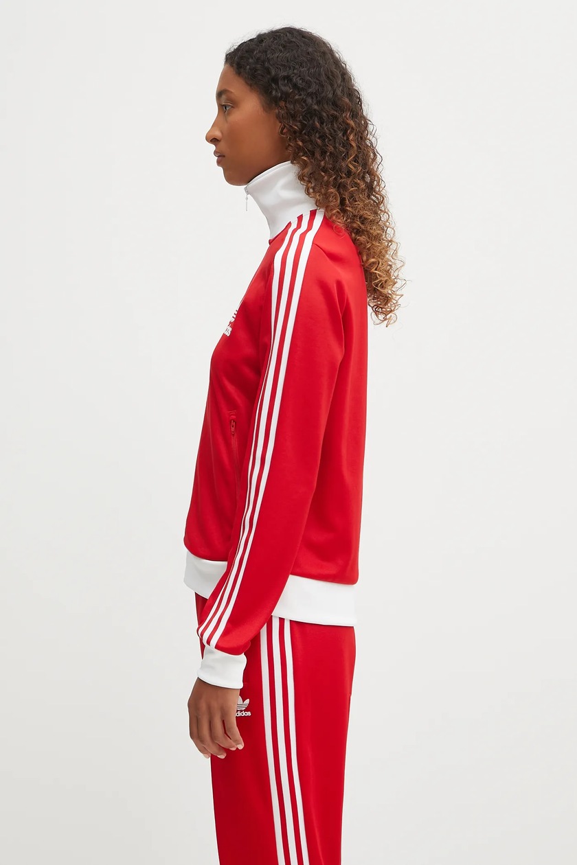 adidas Originals sweatshirt Classic Tt red color with an