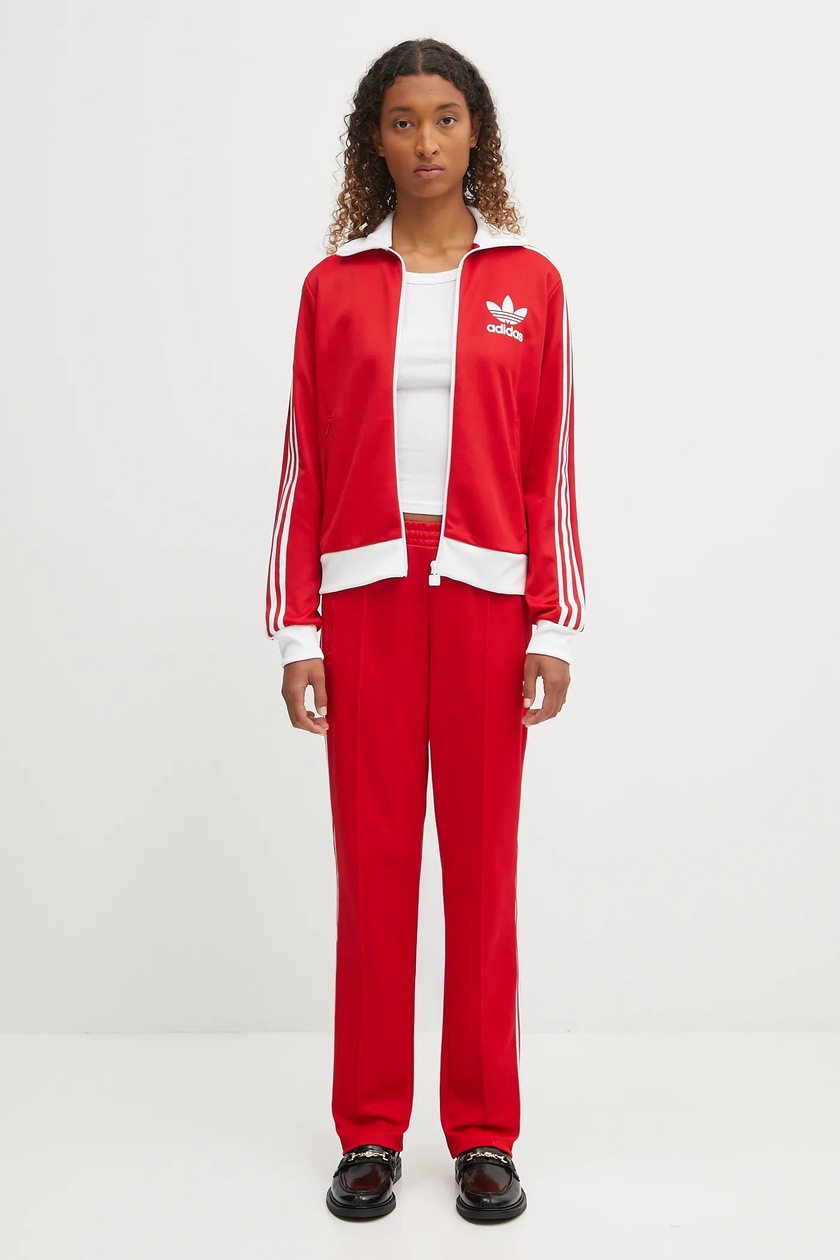 adidas Originals sweatshirt Classic Tt red color with an