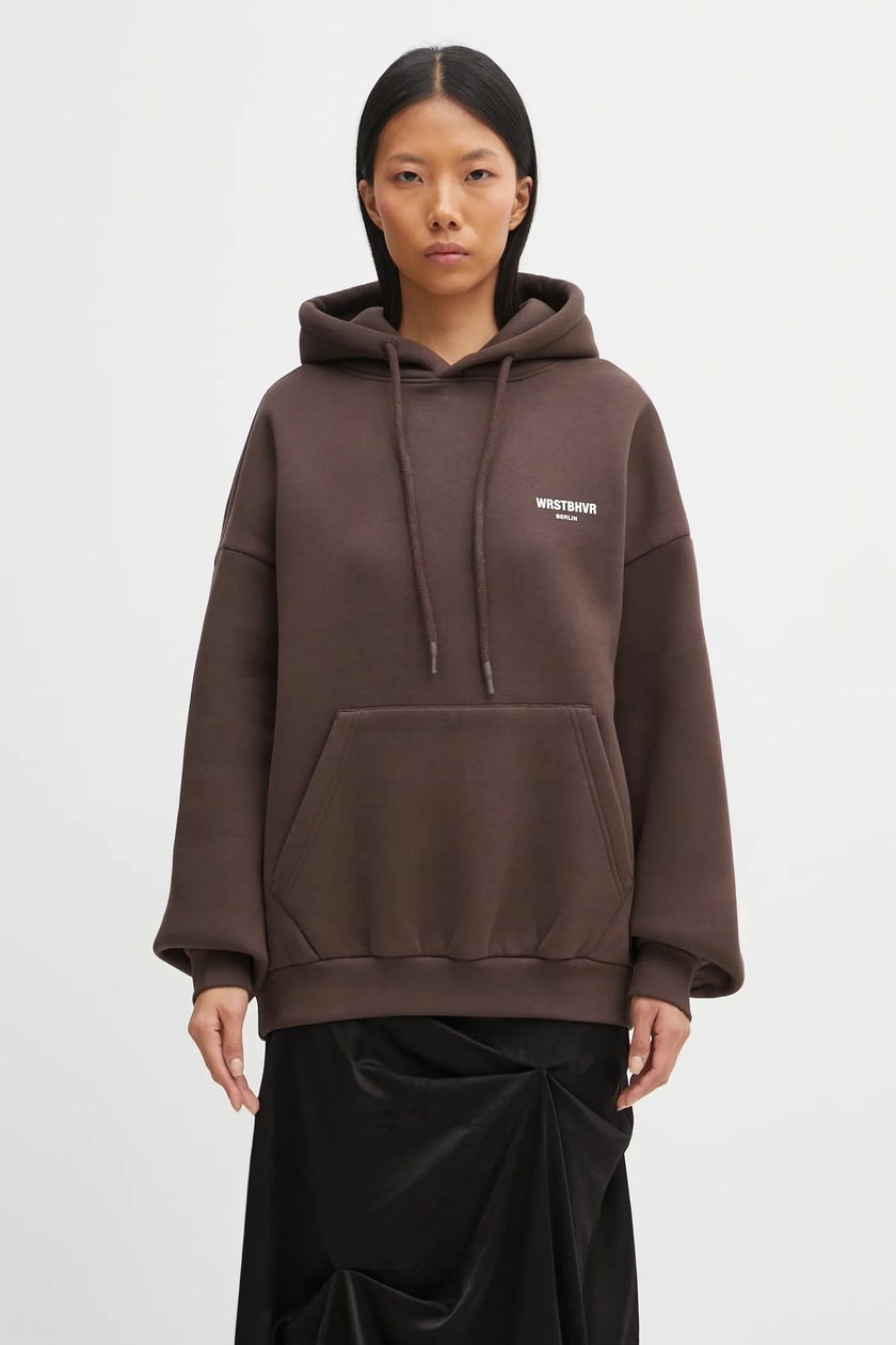The North Face sweatshirt Drew Peak Pullover Hoodie women's brown