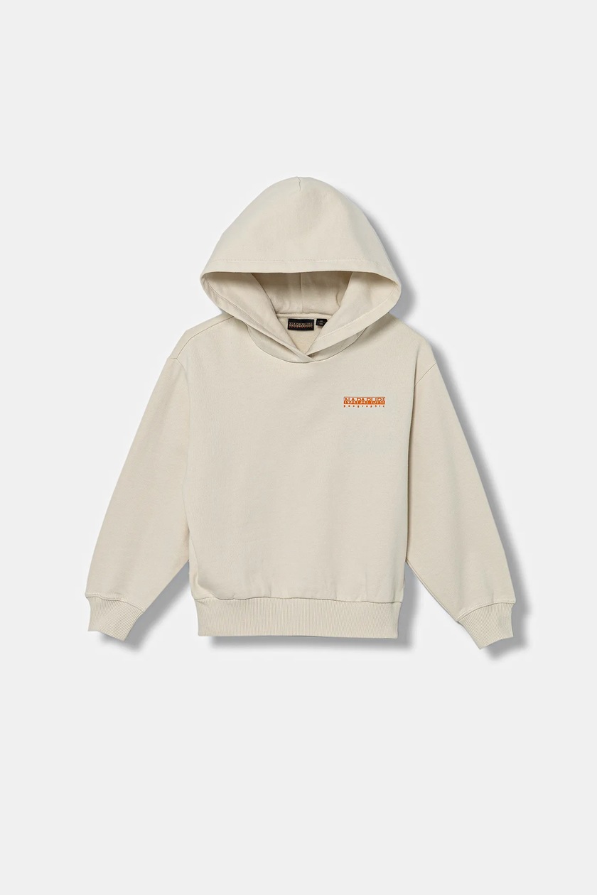 Детская куртка из флиса Napapijri T-GONZEN H цвет бежевый с