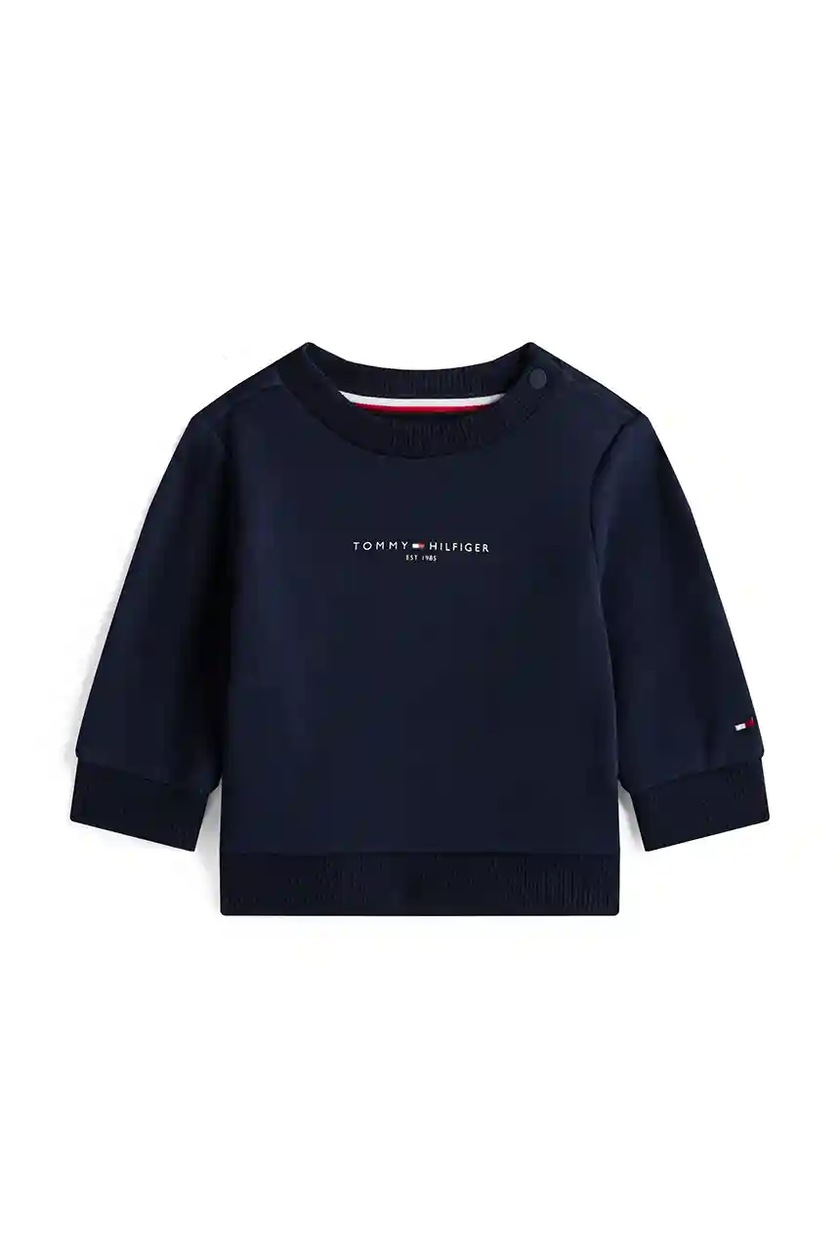 Tommy Hilfiger felpa per neonati con cotone